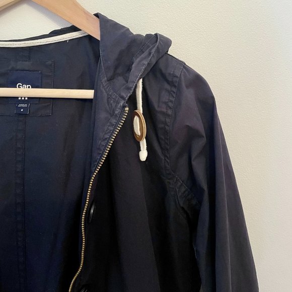 Short Navy Anorak Jacket - Picture 2 of 3